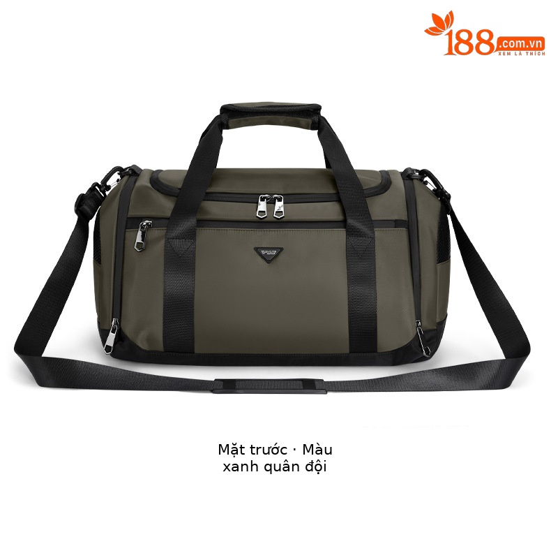 Túi tote du lịch chống nước nhẹ PGM – đựng đồ golf, quần áo, giày (50x25x25 cm) — YWB046-Đen, YWB046-màu xanh quân đội chi tiết 17