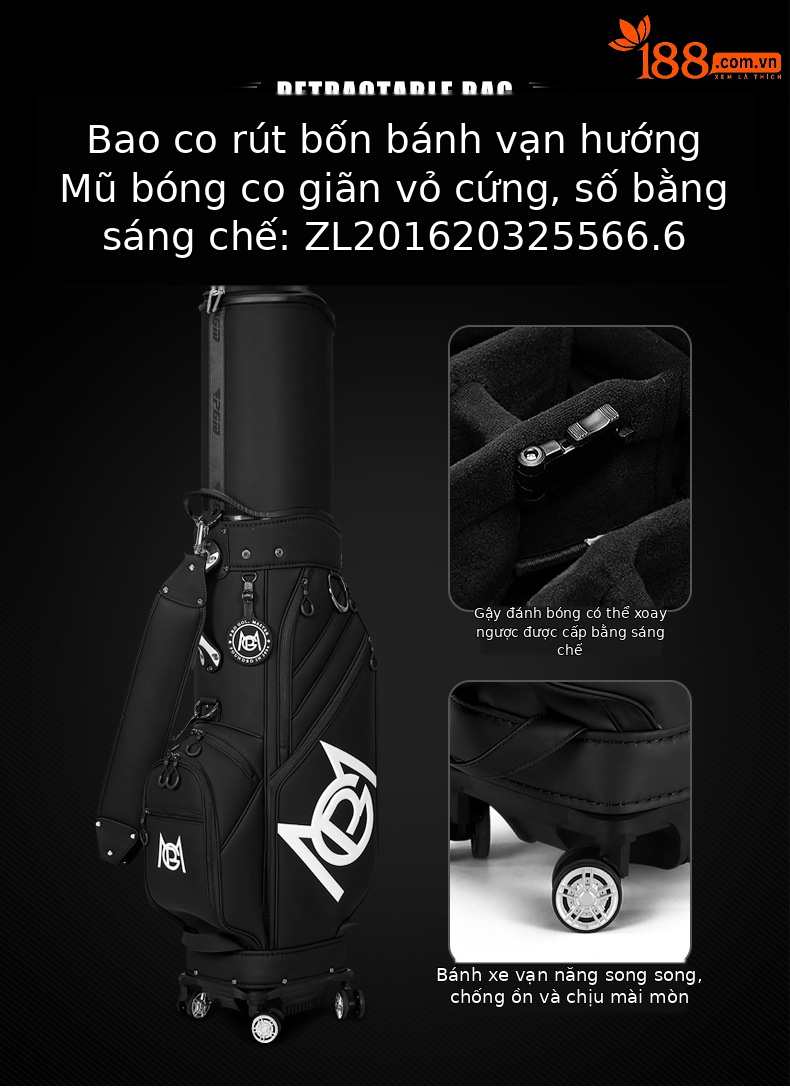 Bộ gậy golf PGM 13 cây nam cao cấp siêu nhẹ độ hồi phục cao — Túi bóng kính thiên văn 13 thanh carbon hạng R, Túi bóng kính thiên văn 13 thanh carbon S-class, Cực thép 13 túi bóng kính thiên văn, Túi bóng 7 giá đỡ thanh carbon R chi tiết 15