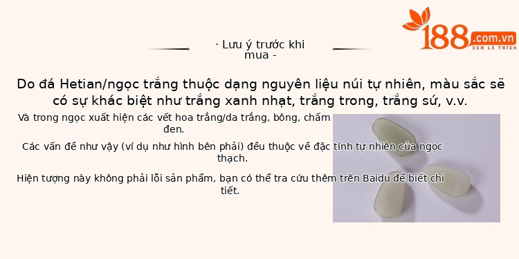 Khuyên tai nữ hình lưỡi liềm bạc S925 mạ vàng đính ngọc Hetian — Kiểu màu bạc, Kiểu màu vàng chi tiết 1