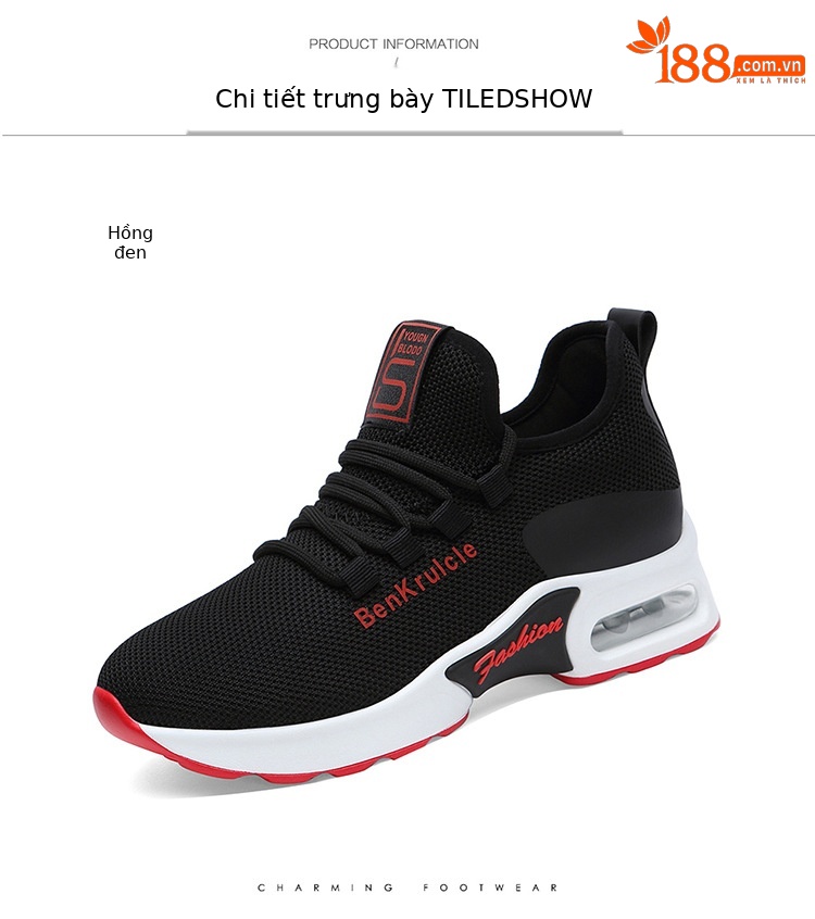 Giày thể thao đệm khí nữ chạy bộ mùa xuân hè 2024 lưới thoáng khí chống trượt — DH 58019 đen trắng [mẫu rỗng], JST 3172-1 đen đỏ [cộng với nhung], DH 18023 Màu tím đen [Mẫu mùa xuân và mùa thu], JST 11163 Xám trắng [Mẫu mùa xuân và mùa thu] chi tiết 13