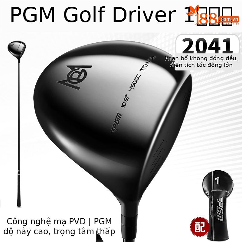 Gậy đánh golf PGM số 1 gỗ khởi động trọng tâm thấp trục carbon siêu nhẹ — MG062 [trục carbon hạng R] Gỗ số 1, MG062 [trục carbon cấp S] Gỗ số 1