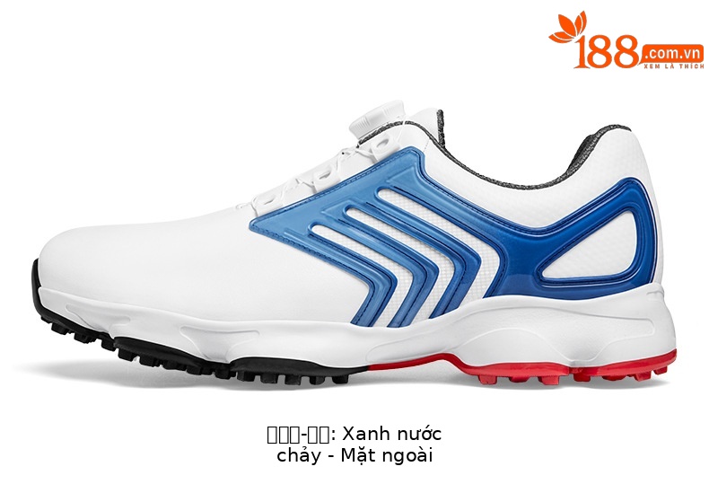 Giày golf PGM chống thấm nước, đế TPU chống trượt, dây giày xoay tiện lợi — XZ374-Sao sắt xám, XZ374-xanh lam đá tầng, XZ374-Màu xanh nước chảy chi tiết 21