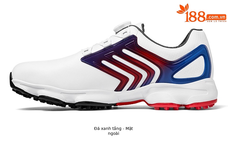 Giày golf PGM chống thấm nước, đế TPU chống trượt, dây giày xoay tiện lợi — XZ374-Sao sắt xám, XZ374-xanh lam đá tầng, XZ374-Màu xanh nước chảy chi tiết 26