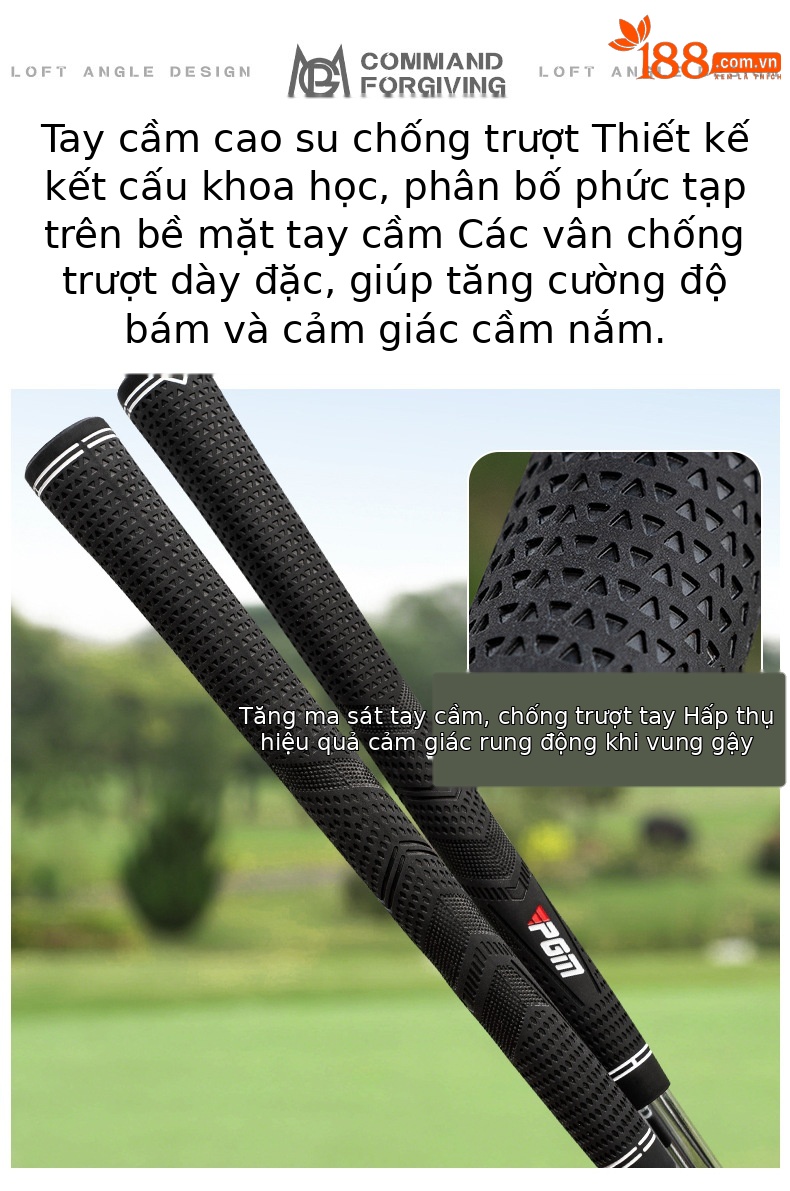 Gậy golf cát PGM SG012 52°/56° bằng thép không gỉ 431 — SG012-52 ° Thanh cát, SG012-56 ° Thanh cát chi tiết 11