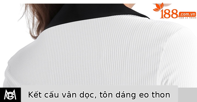 Áo polo golf nữ dài tay phối váy xếp ly thắt eo — QZ103 [Chân dài/túi thắt lưng miễn phí/thắt lưng co giãn] váy xếp ly màu đen, QZ103 [Chân dài/túi thắt lưng miễn phí/thắt lưng co giãn] váy xếp ly màu xanh nhạt, YF695 [kết cấu dọc/mềm mại đàn hồi cao/ve áo đôi tương phản] POLO trắng, QZ103 [Chân dài/túi thắt lưng miễn phí/thắt lưng co giãn] váy xếp ly màu trắng chi tiết 11