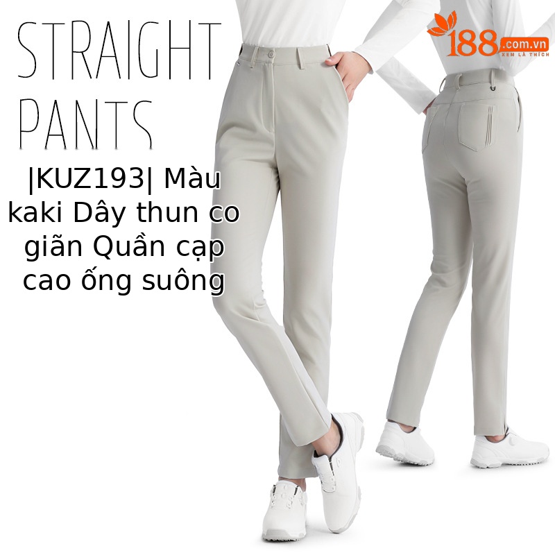 KUZ193-Quần kaki ống đứng
