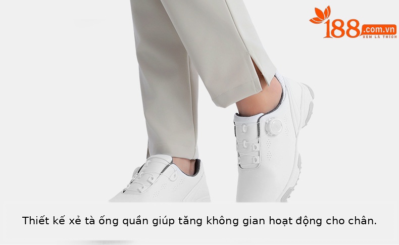 Quần dài ống đứng co giãn nữ PGM chơi golf thể thao — KUZ193-Quần trắng ống đứng, KUZ193-Quần kaki ống đứng, KUZ193-Quần đen ống đứng, KUZ193-Quần màu xanh hải quân ống đứng chi tiết 9