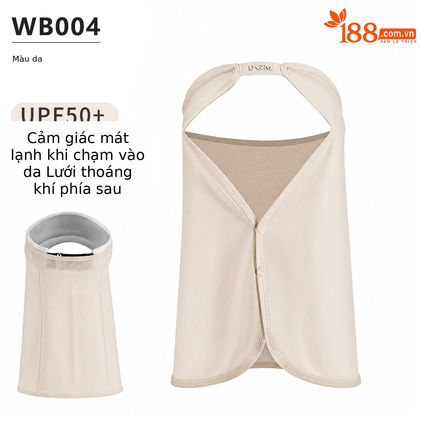 WB004-khăn quàng cổ màu da