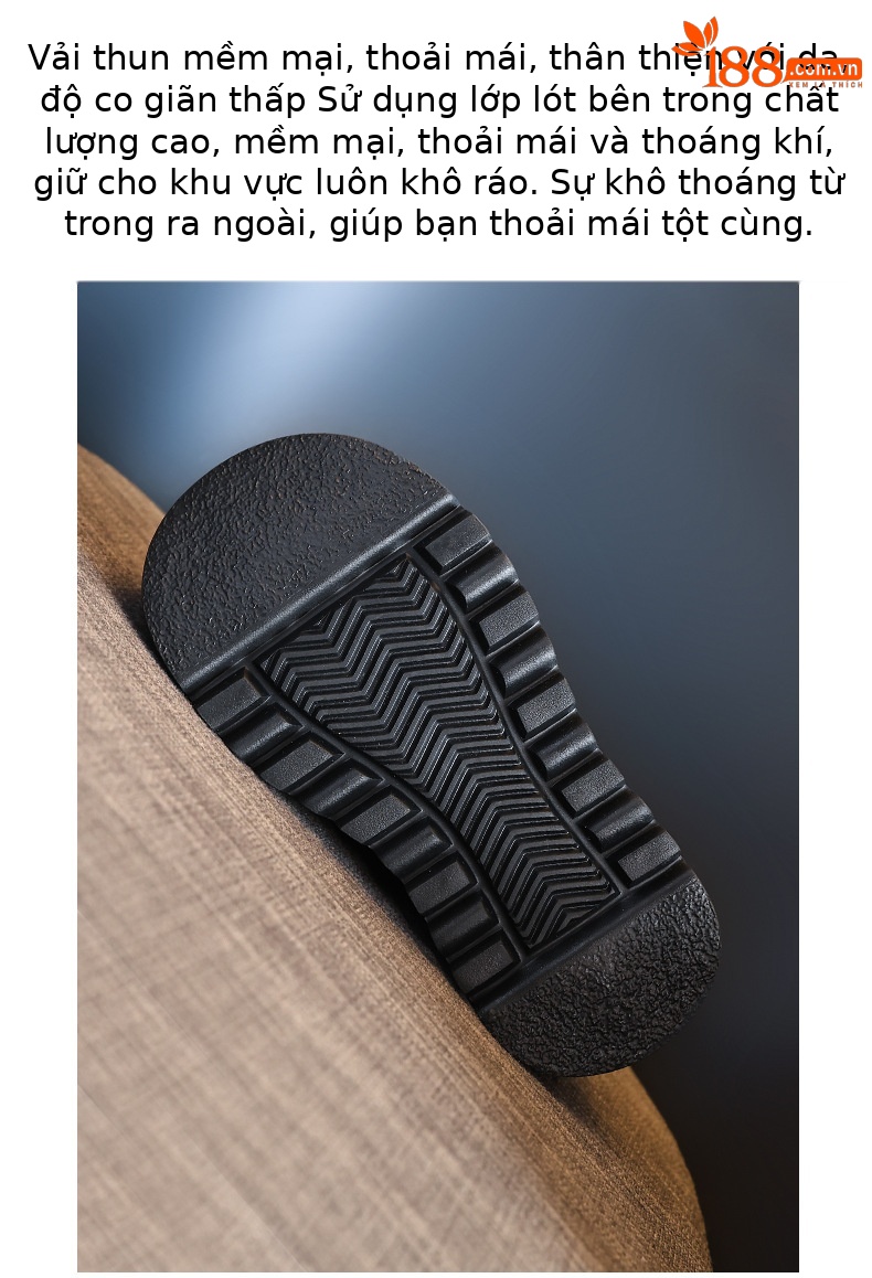 Giày lười nữ tăng chiều cao đế dày bánh xốp mũi vuông — Màu đen chi tiết 9