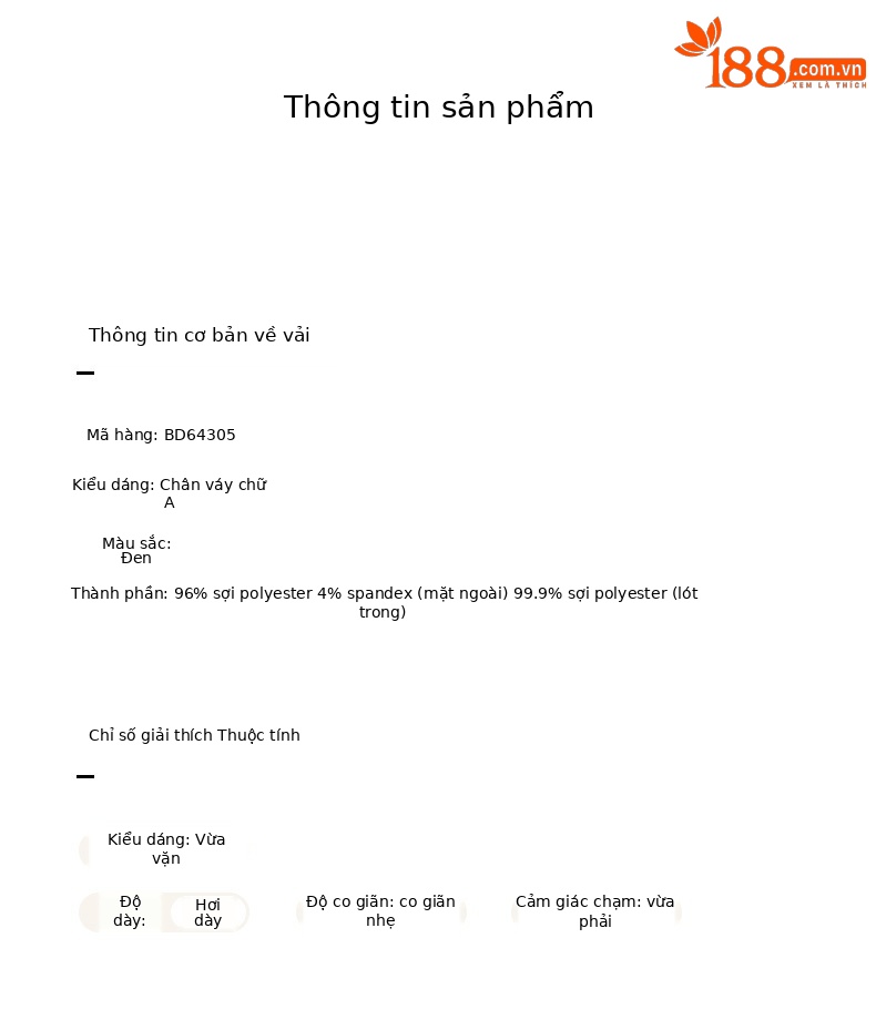 Chân váy dệt kim Xinge dáng ống đứng ôm mông chữ A thu đông — Màu đen chi tiết 10
