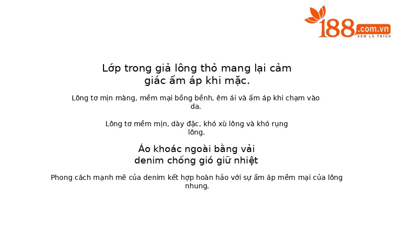 Áo khoác denim nữ phong cách Hàn Quốc, dáng suông, có lớp lót nhung dày giữ ấm — Màu xanh lam (ấm chống lạnh cộng với nhung dày) chi tiết 3