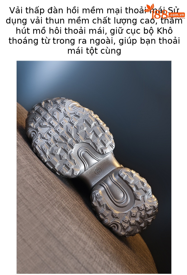 Giày thể thao nữ đế dày độn cao dáng chunky ZDW5550-18 — Màu đen chi tiết 9