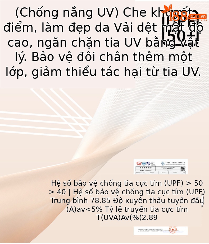 Tất chống nắng golf nữ liền quần dạng xà cạp — KUZ177 bước liền mạch trên màu da tự nhiên chi tiết 4