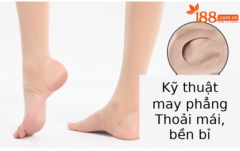 Tất chống nắng golf nữ liền quần dạng xà cạp — KUZ177 bước liền mạch trên màu da tự nhiên chi tiết 16
