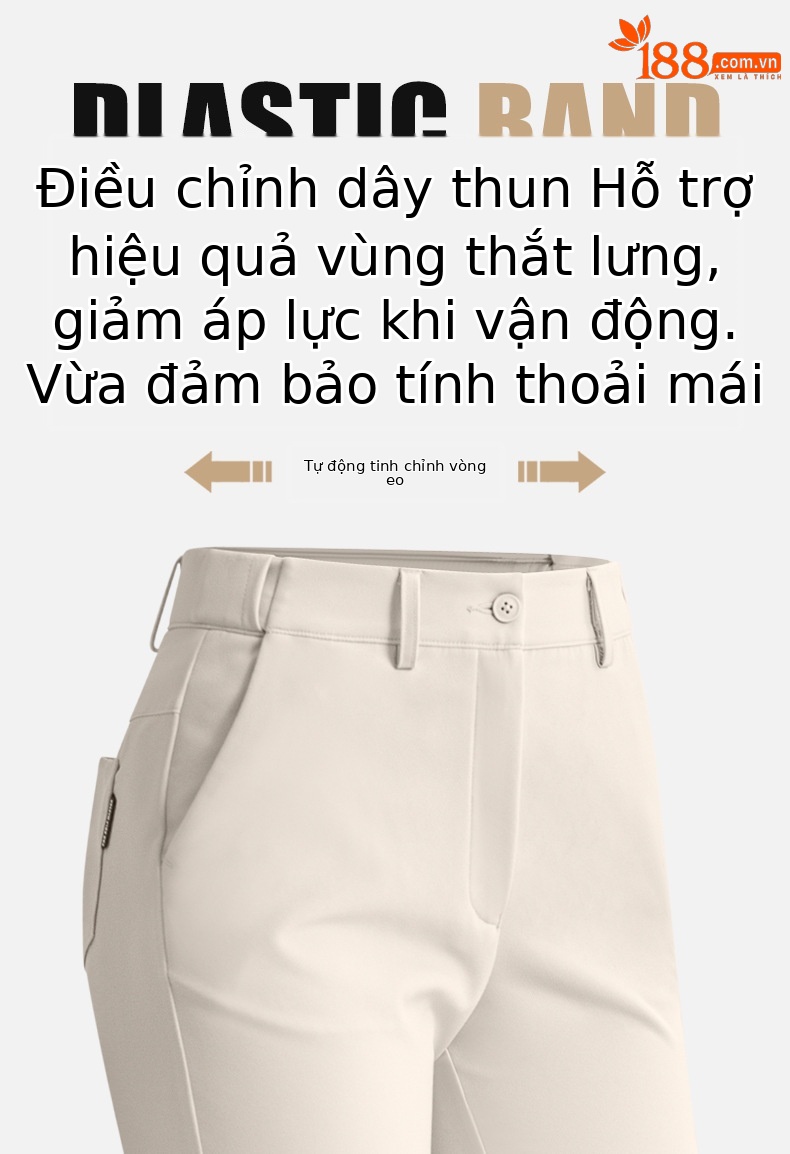 Quần dài golf nữ PGM co giãn thắt lưng micro, ống loe tôn dáng mùa thu — KUZ192 [Thắt lưng co giãn/nâng hông thon gọn] Quần ống loe màu trắng, KUZ192 [Thắt lưng co giãn/nâng hông thon gọn] Quần ống loe màu xanh nước ngoài, KUZ192 [Thắt lưng co giãn/nâng hông thon gọn] Quần ống loe màu đen, KUZ192 [Thắt lưng co giãn/nâng hông thon gọn] Quần ống loe kaki chi tiết 3