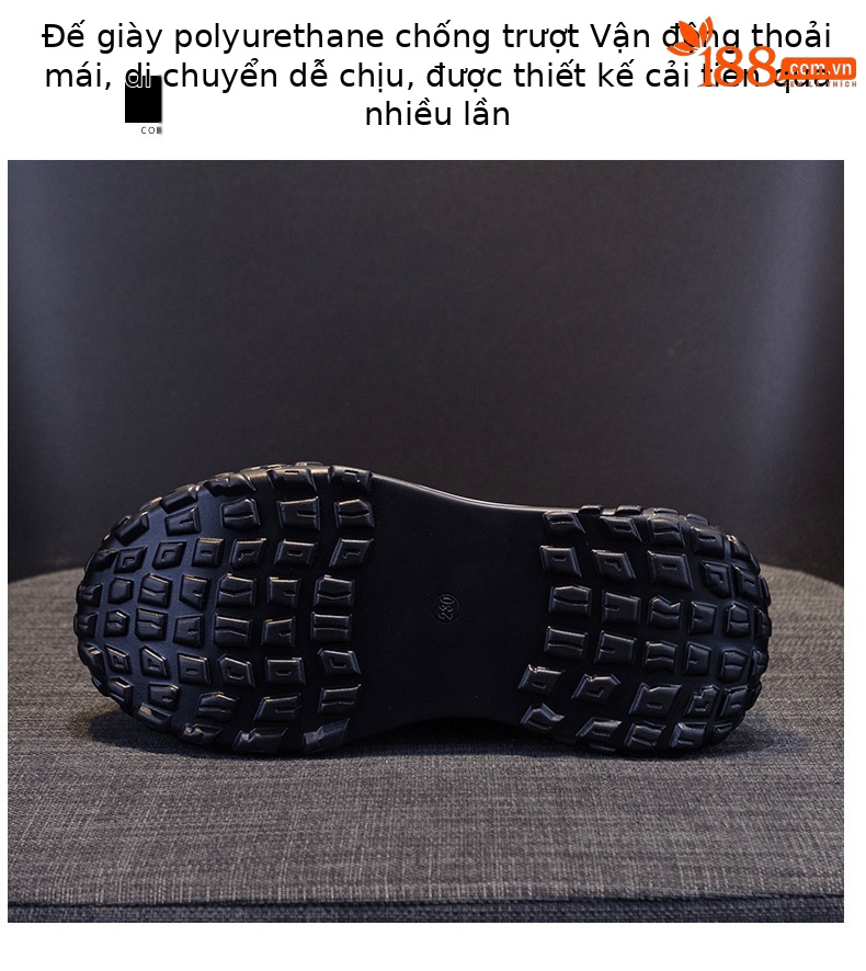 Giày sneaker chunky đế dày da lỗ rỗng nữ phong cách retro mùa hè 2025 — M2319 màu đỏ, M2319 màu đen, M2319 màu trắng, M2319 màu vàng chi tiết 10