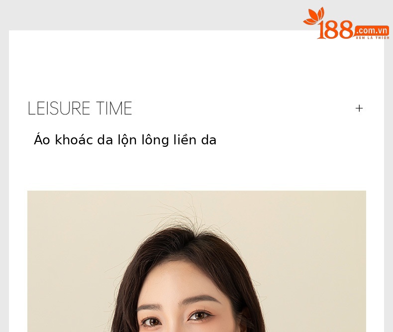 Áo khoác ngắn giả da cừu lông cừu dày dặn kiểu cổ điển Xingge dành cho nữ — Màu nâu kaki chi tiết 7