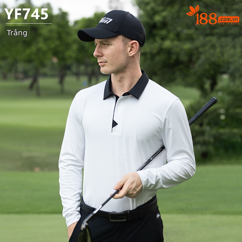 YF745-Áo trắng [mềm mại và thoải mái/thiết kế phối màu]