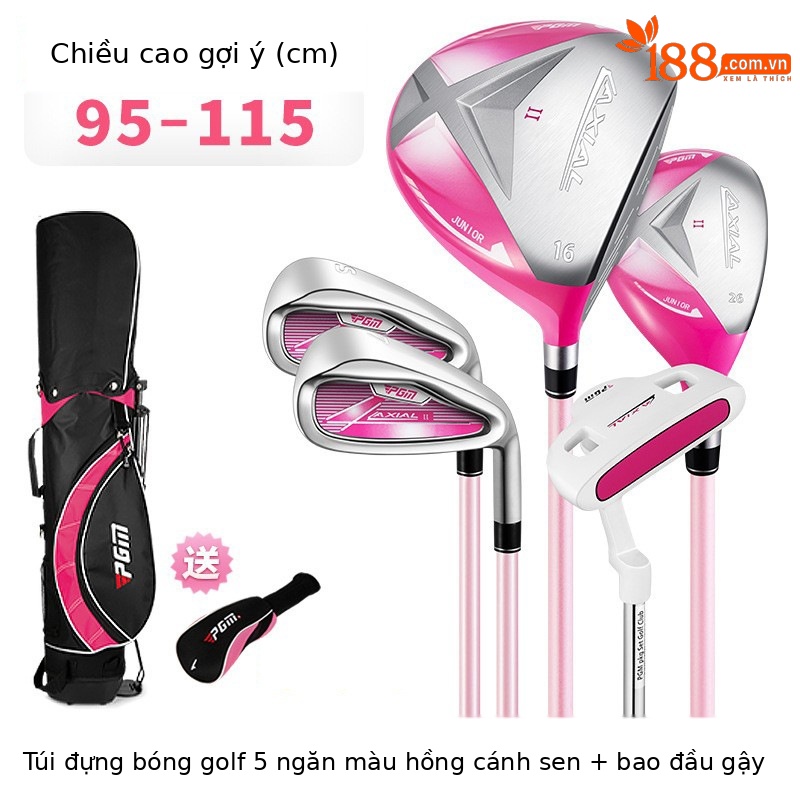 Gói 5 giá đỡ JRTG015(95-115cm) màu đỏ hồng