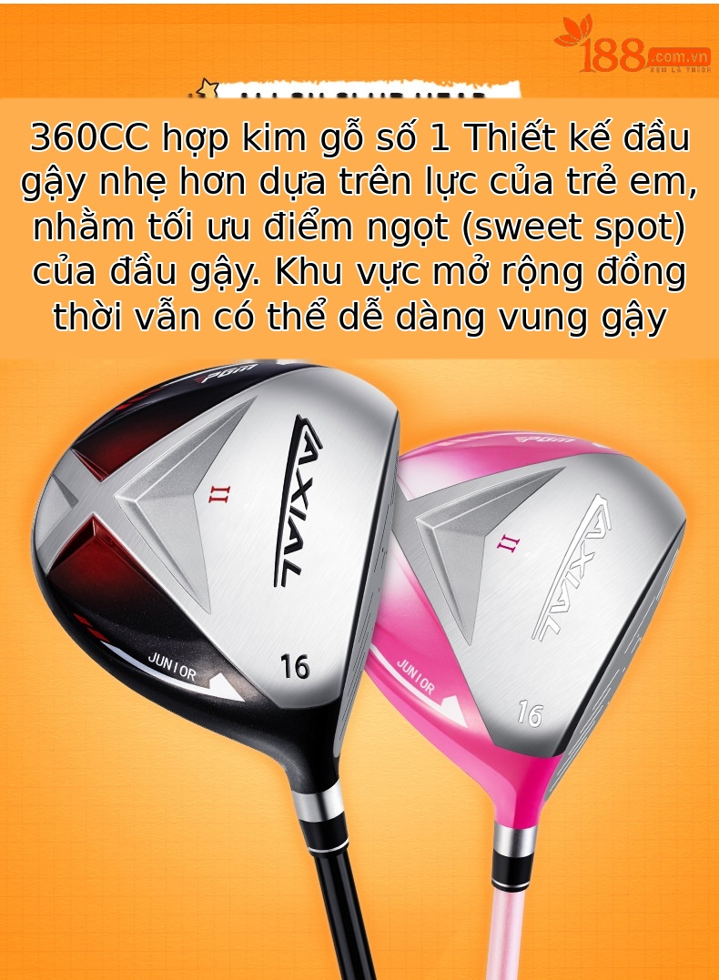 Gói 5 giá đỡ JRTG015(115-135cm) màu đỏ hồng
