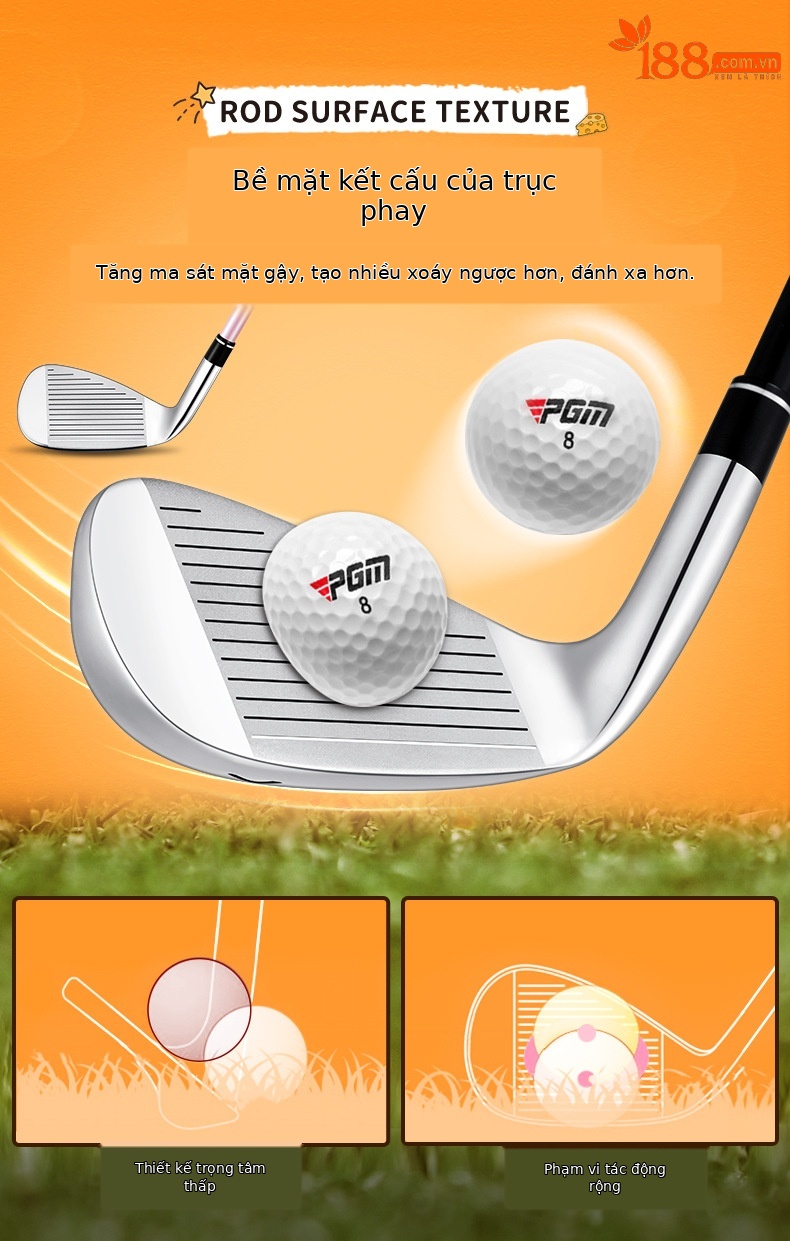 Bộ gậy golf trẻ em PGM AXIAL 5 gậy kèm túi đựng, phù hợp chiều cao 95–155 cm — Gói 5 giá đỡ JRTG015(95-115cm) màu đen và đỏ, Gói 5 giá đỡ JRTG015(115-135cm) màu đen và đỏ, Gói 5 giá đỡ JRTG015(135-155cm) màu đỏ đen, Gói 5 giá đỡ JRTG015(95-115cm) màu đỏ hồng chi tiết 10