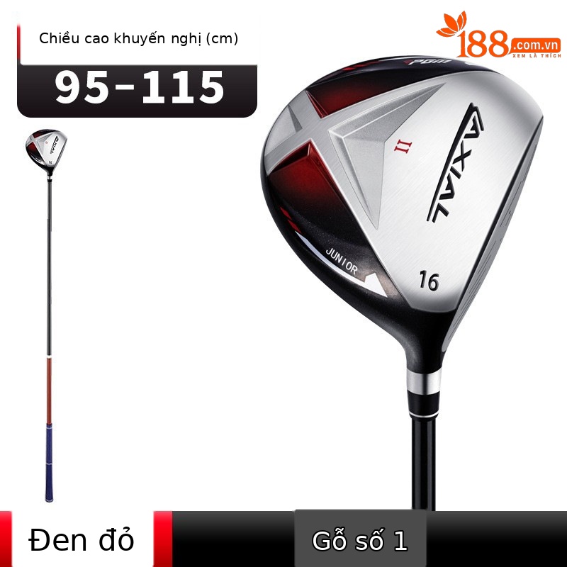 Gỗ số 1 màu đỏ đen [cao 95-115cm]