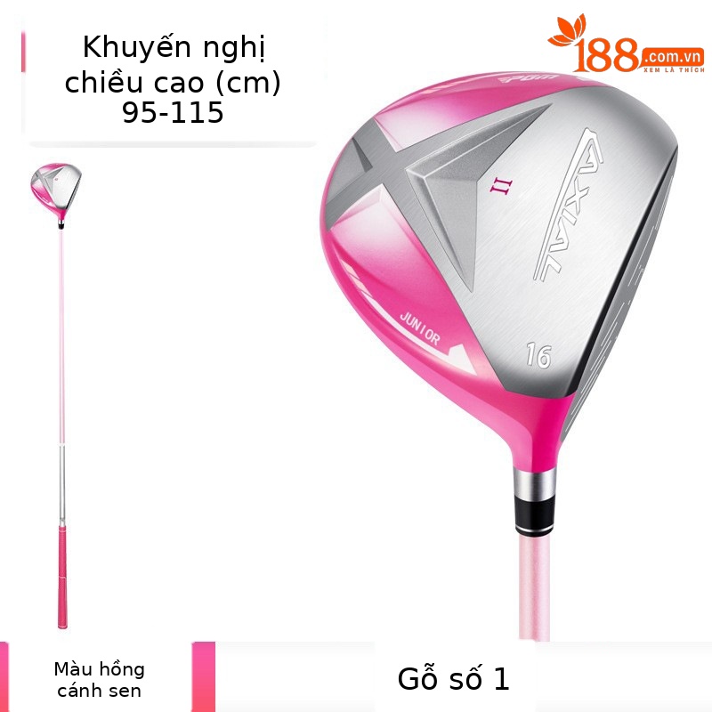 Gỗ số 1 màu đỏ hồng [cao 95-115cm]