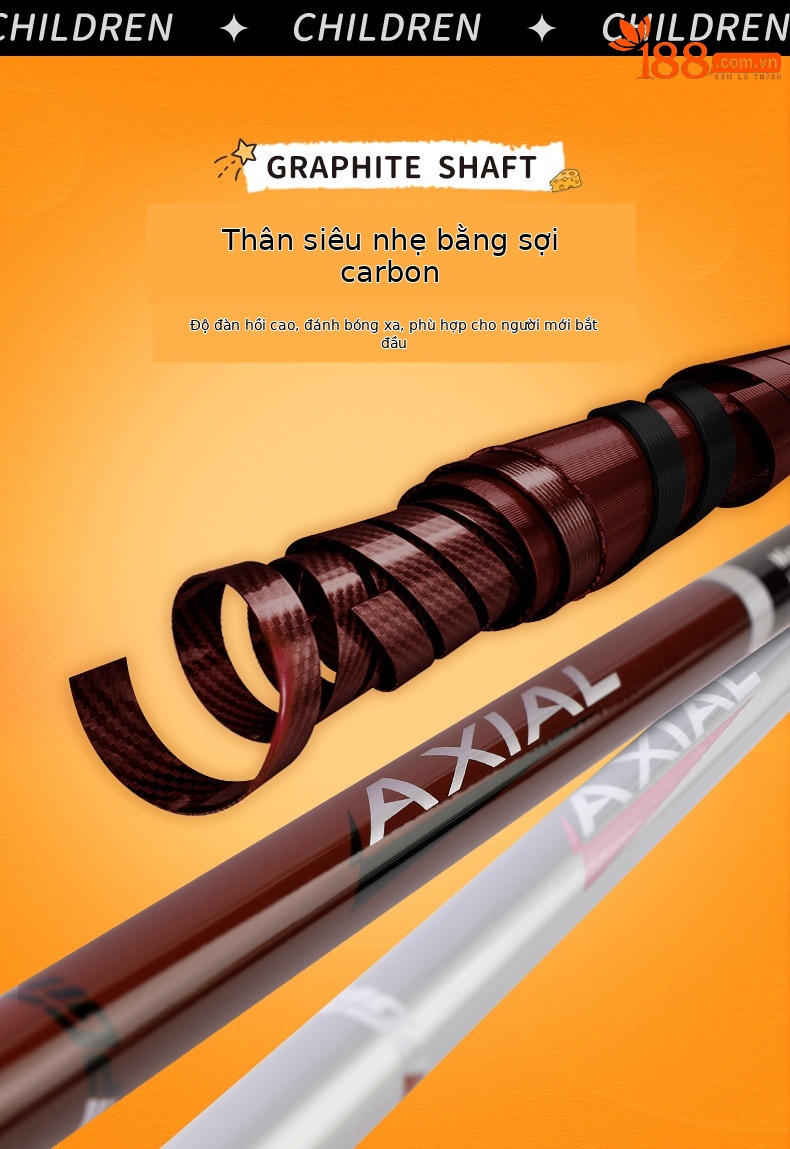 Gậy golf số 1 bằng gỗ cho trẻ em PGM AXIAL 360CC — Gỗ số 1 màu đỏ đen [cao 95-115cm], Gỗ số 1 màu đỏ đen [cao 115-135cm], Gỗ số 1 màu đỏ đen [cao 135-155cm], Thanh sắt đỏ đen [cao 95-115cm] chi tiết 4
