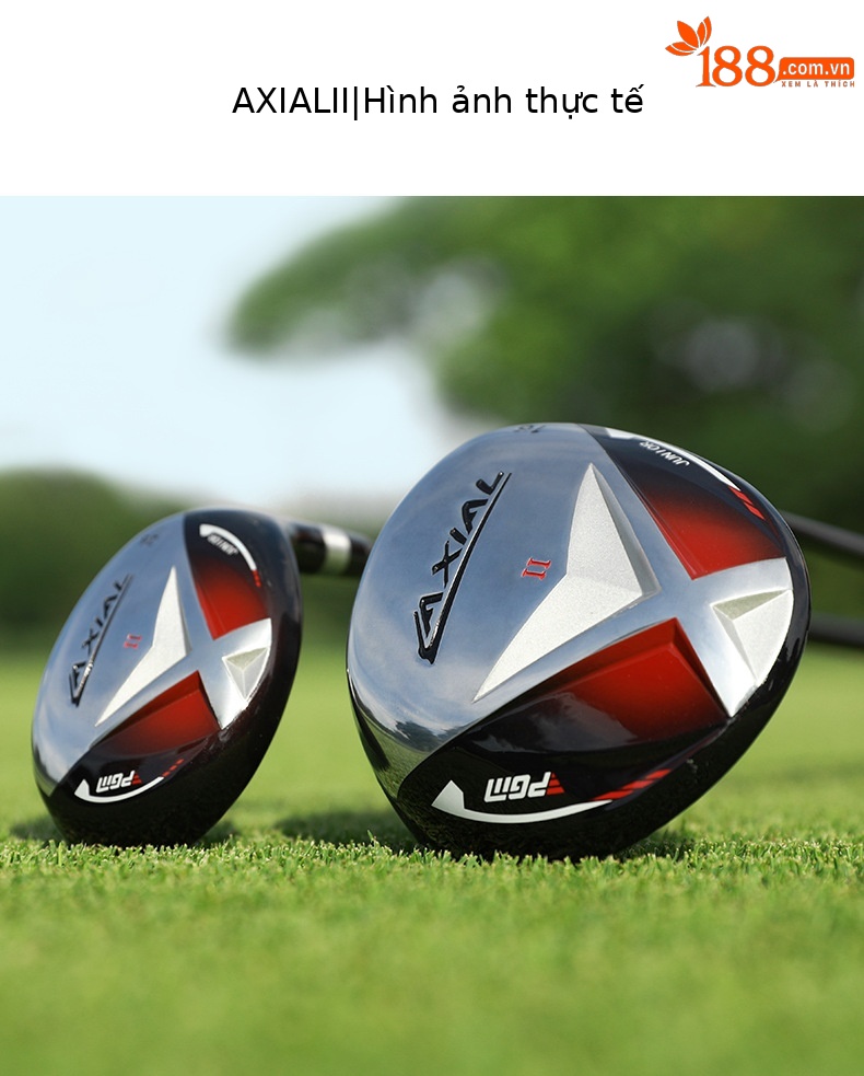 Gậy golf số 1 bằng gỗ cho trẻ em PGM AXIAL 360CC — Gỗ số 1 màu đỏ đen [cao 95-115cm], Gỗ số 1 màu đỏ đen [cao 115-135cm], Gỗ số 1 màu đỏ đen [cao 135-155cm], Thanh sắt đỏ đen [cao 95-115cm] chi tiết 7