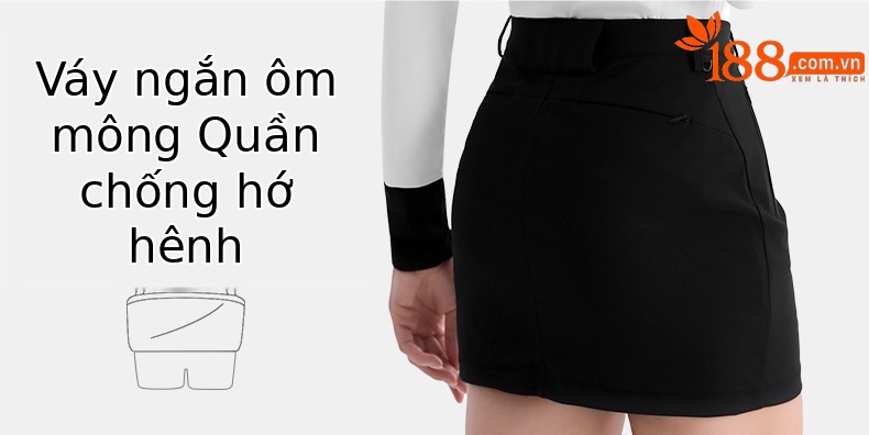 Áo thun dài tay golf nữ PGM vải thể thao co giãn cao — YF717 [vải thể thao/độ đàn hồi cao] áo dài tay màu đen, YF717 [vải thể thao/độ đàn hồi cao] áo dài tay màu trắng, YF717 [vải thể thao/độ đàn hồi cao] áo dài tay màu tím nhạt chi tiết 13