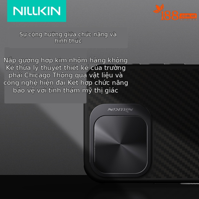 Ốp lưng NILLKIN sợi aramid cho iPhone 16 Pro Max, nam châm giữ ống kính, bảo vệ Kevlar — Sợi Aramid Fiber [Kevlar-Fine Hole] Đen, Sợi Aramid siêu mịn [Bao phủ Kevlar] Màu đen, Apple iPhone16 Pro, Apple iPhone 16 Pro MAX