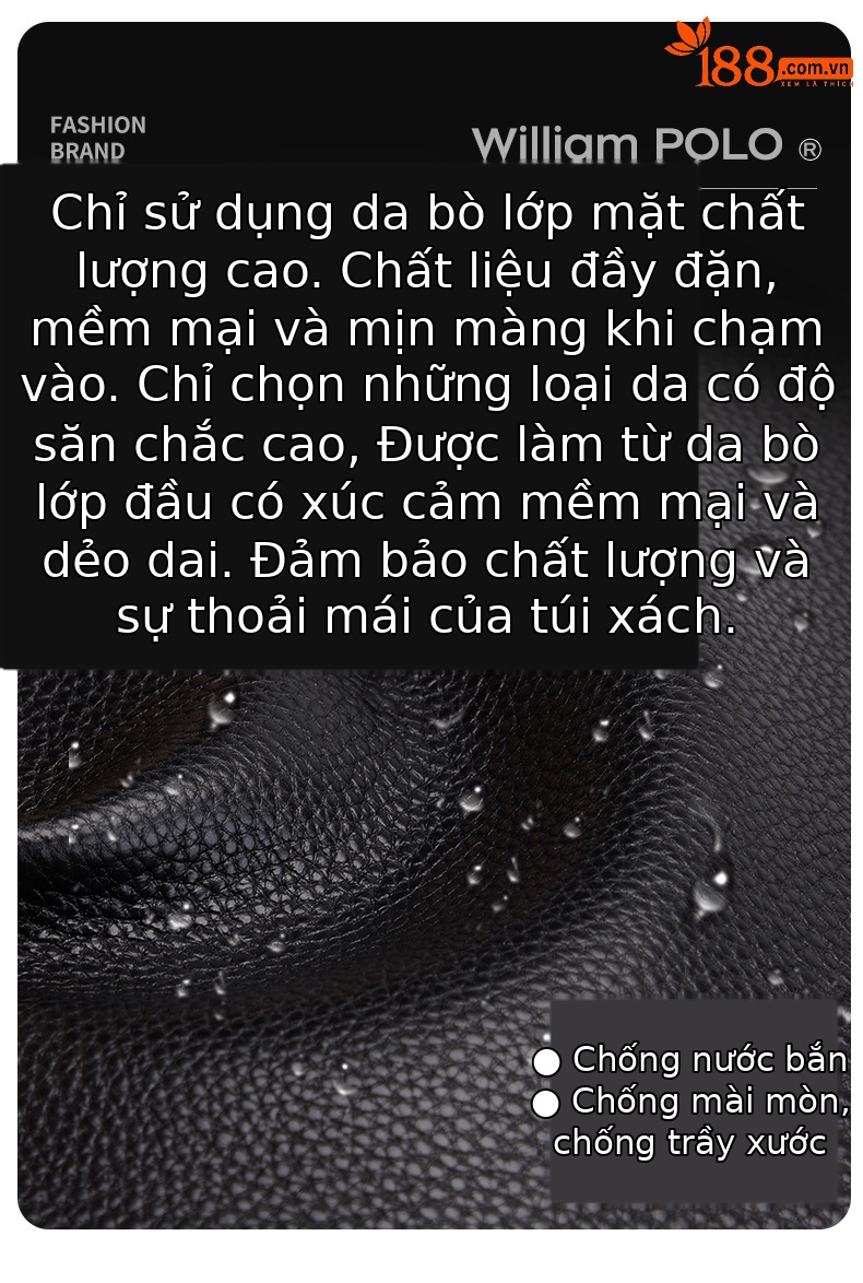 Túi đeo chéo nam Emperor Paul da cá sấu cao cấp 2024 chi tiết 4