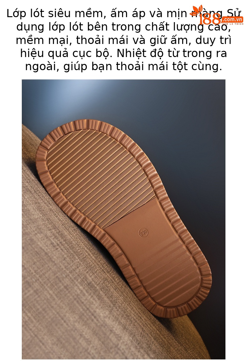 Giày boot nữ cổ cao đế dày tăng chiều cao, lót nhung ấm mùa đông — Màu cà phê chi tiết 8