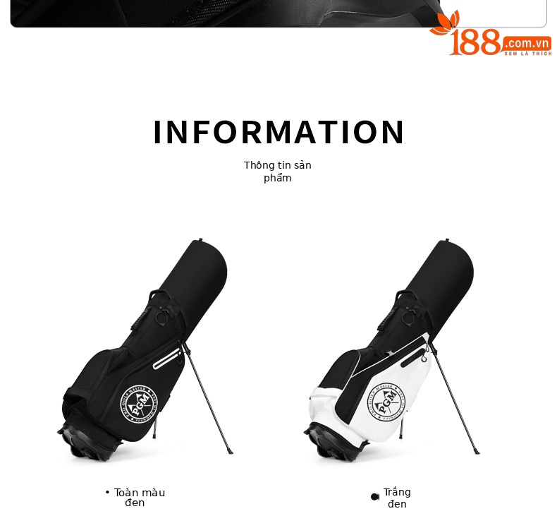 Túi đựng gậy golf PGM có giá đỡ 14 ngăn, nhẹ 2,8 kg, chất liệu chống nước — QB170-Tất cả màu đen [14 lỗ thanh lưới/siêu nhẹ 2,8 kg/giá đỡ bằng sợi carbon/túi nhiệt độ không đổi đồ uống], QB170-Đen và trắng [14 lỗ thanh lưới/siêu nhẹ 2,8 kg/giá đỡ bằng sợi carbon/túi nhiệt độ không đổi đồ uống] chi tiết 20