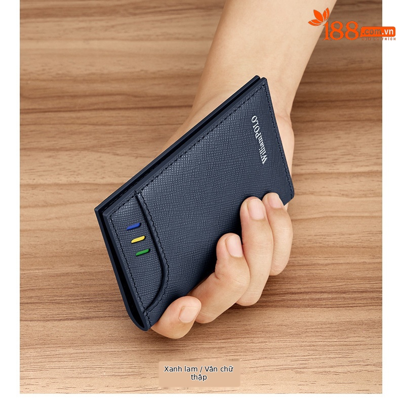 Ví card holder nam siêu mỏng Emperor Paul đựng danh thiếp thẻ tín dụng chi tiết 16