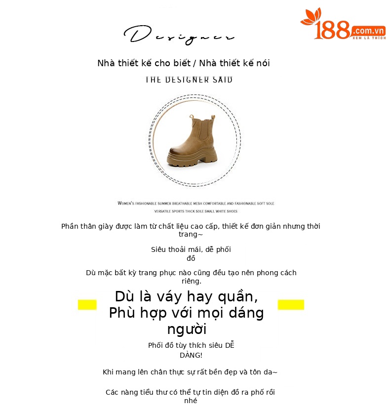 Boot Martin đế dày tăng chiều cao nữ phong cách Anh dáng ống khói — M2671-1 vàng lót nhung, M2671 một lớp màu đen, M2671 kaki một lớp bên trong, M2671-1 màu đen lót nhung chi tiết 4