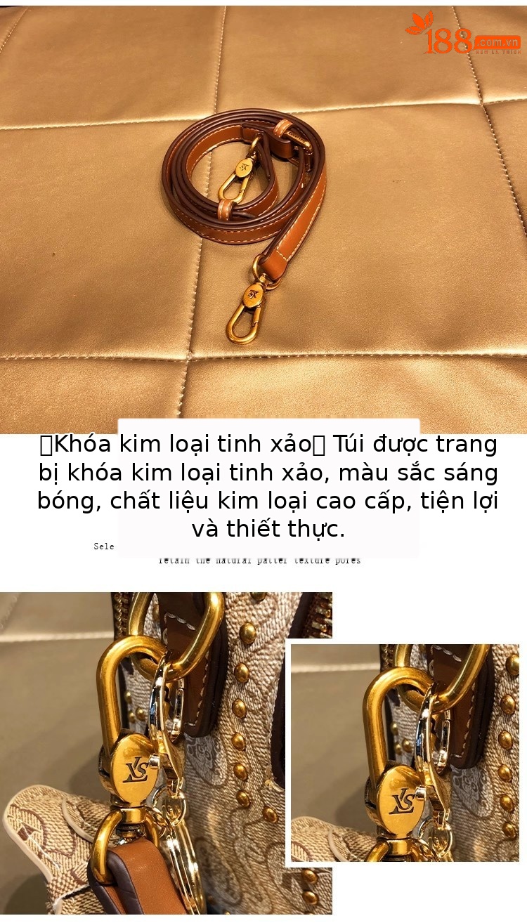 Túi xách tay nữ da cứng dáng vuông nhỏ, đeo vai đeo chéo đa năng — Trắng be chi tiết 5
