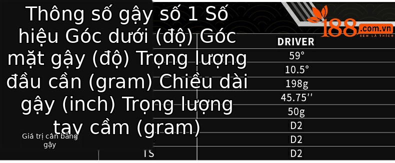 Gậy golf PGM số 1 gỗ hợp kim titan độ phục hồi cao phiên bản giới hạn — MG068 Black Gold #1 Wood-R cấp [độ phục hồi cao/lớp phủ vàng nguyên chất 24k/bề mặt thanh AI có khả năng chịu lỗi cao], MG068 Black Gold # Hạng gỗ số 1-SR [Độ phục hồi cao/Lớp phủ vàng nguyên chất 24k/Bề mặt thanh AI có khả năng chịu lỗi cao], MG068 Black Gold # Số 1 Gỗ-Cấp TS [Độ phục hồi cao/Lớp phủ vàng nguyên chất 24k/Bề mặt thanh AI có khả năng chịu lỗi cao] chi tiết 4