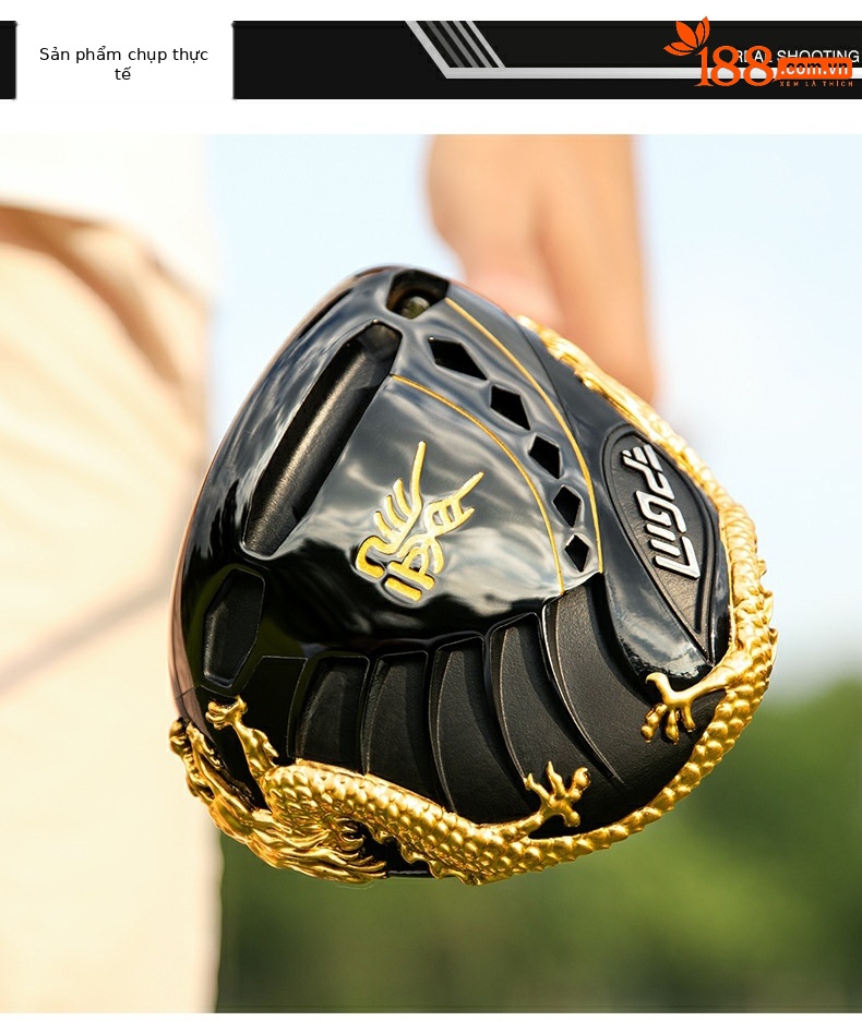 Gậy golf PGM số 1 gỗ hợp kim titan độ phục hồi cao phiên bản giới hạn — MG068 Black Gold #1 Wood-R cấp [độ phục hồi cao/lớp phủ vàng nguyên chất 24k/bề mặt thanh AI có khả năng chịu lỗi cao], MG068 Black Gold # Hạng gỗ số 1-SR [Độ phục hồi cao/Lớp phủ vàng nguyên chất 24k/Bề mặt thanh AI có khả năng chịu lỗi cao], MG068 Black Gold # Số 1 Gỗ-Cấp TS [Độ phục hồi cao/Lớp phủ vàng nguyên chất 24k/Bề mặt thanh AI có khả năng chịu lỗi cao] chi tiết 12