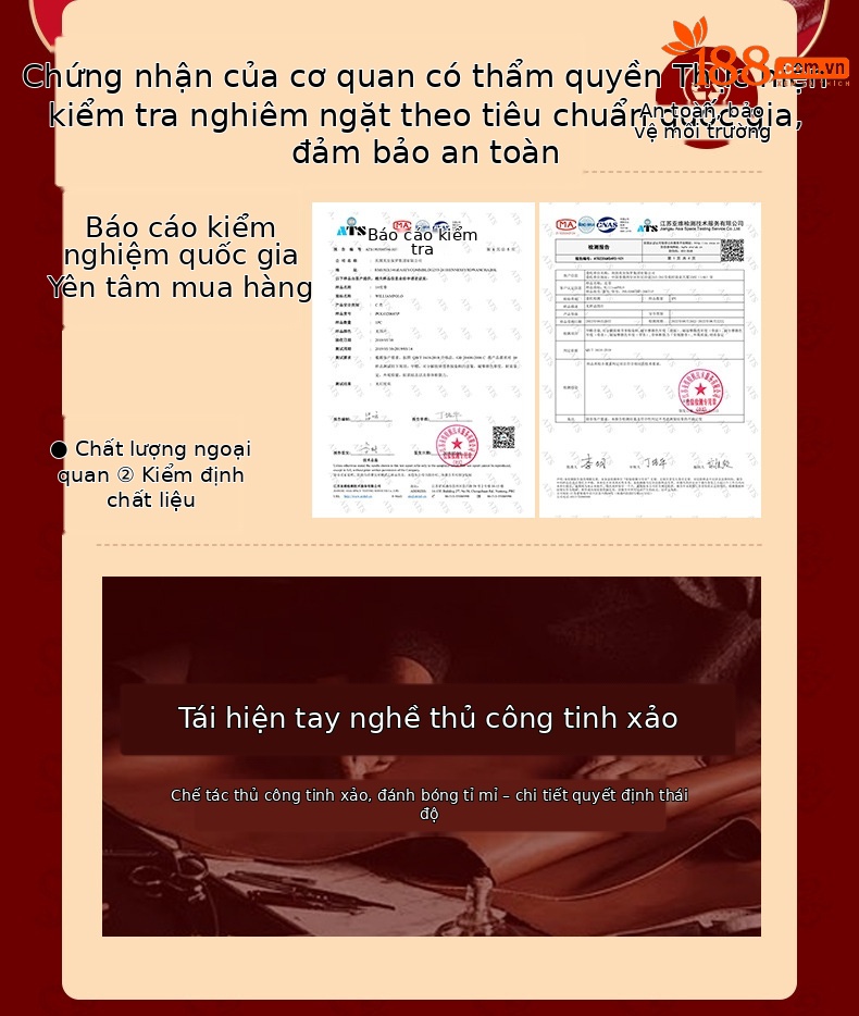 Thắt lưng da nam cao cấp Emperor Paul màu đỏ bản vừa khóa vàng — 120cm, 130cm, 110cm, 125cm chi tiết 9