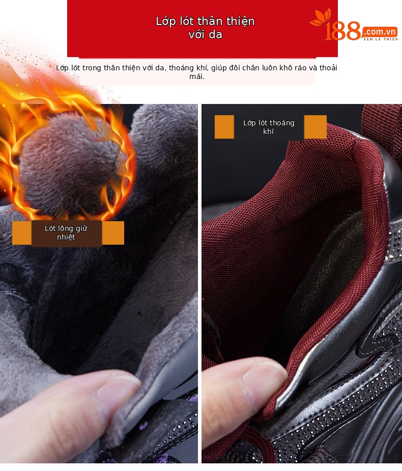 Giày sneaker nữ đế dày tăng chiều cao 9cm phong cách hot trend 2026 — Lớp lót đơn màu tím M2695, M2695- 1m màu cộng với nhung, Lớp lót đơn màu M 2695m, M2695-1 nâu cộng với nhung chi tiết 8