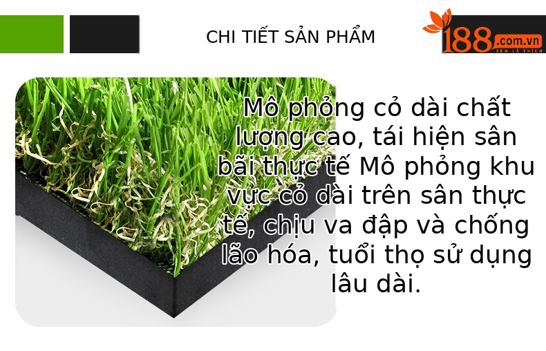Thảm tập golf hỗ trợ dẫn hướng 1,2x1,5 m trong nhà và ngoài trời — 10mmEVA đáy chi tiết 8