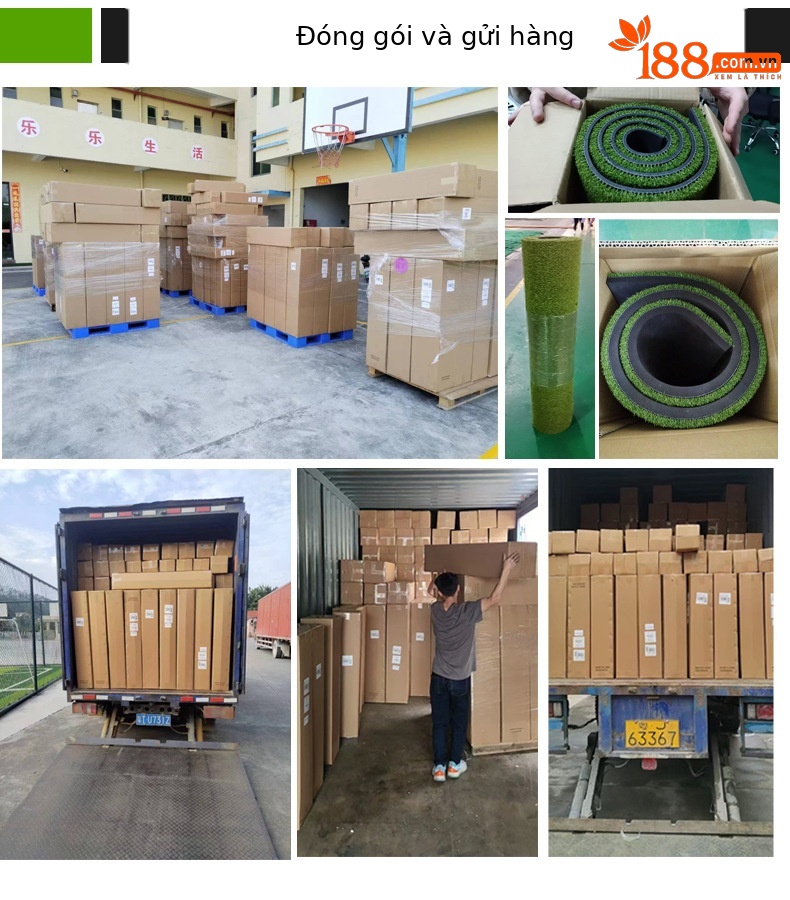 Thảm tập golf hỗ trợ dẫn hướng 1,2x1,5 m trong nhà và ngoài trời — 10mmEVA đáy chi tiết 22