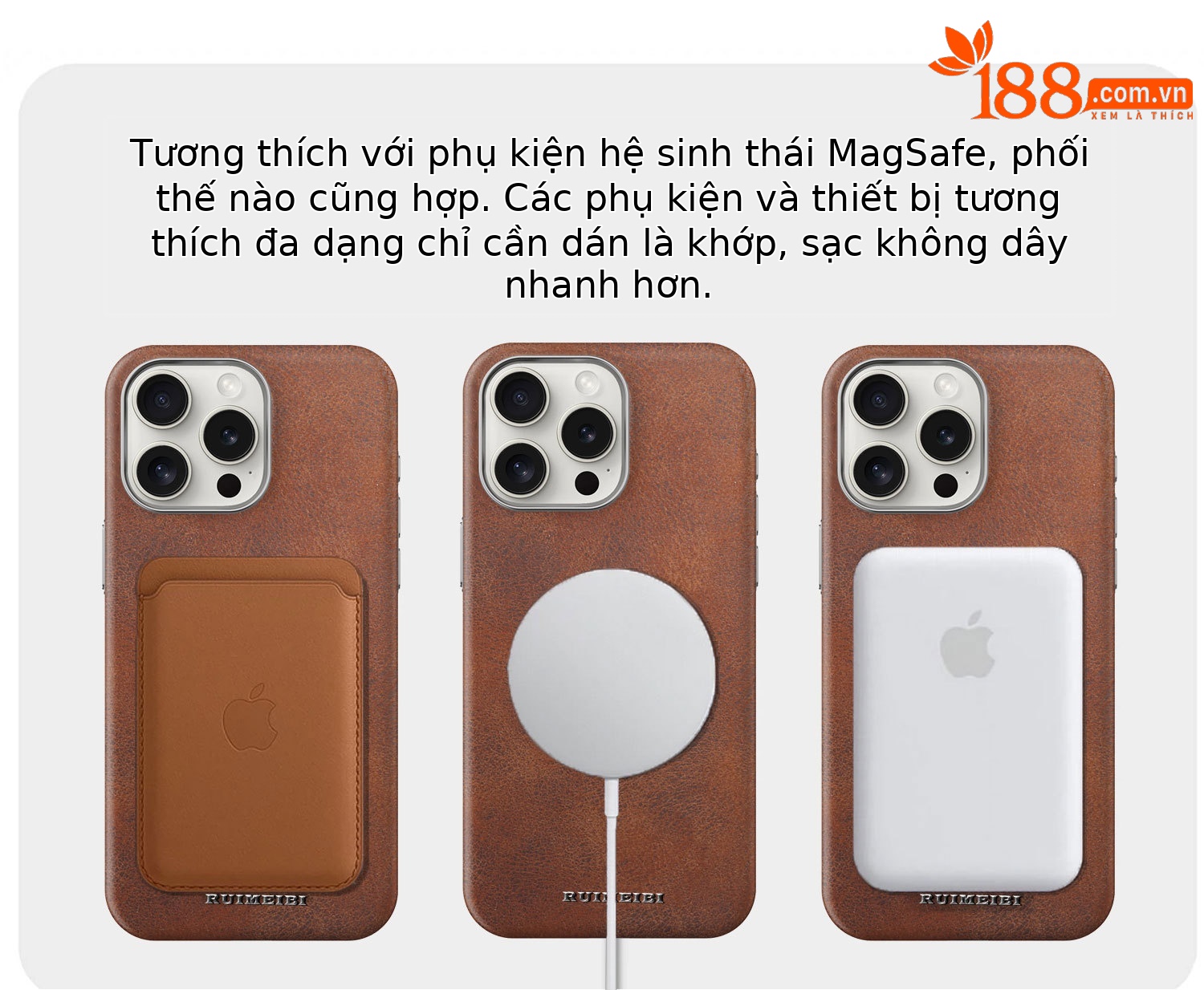 Ốp lưng từ tính da mờ cao cấp cho iPhone 16 Pro Max, chống rơi, phù hợp doanh nhân — Đen quý phái, Xanh lam quý ông, Nâu thanh lịch, Nâu mocha chi tiết 3