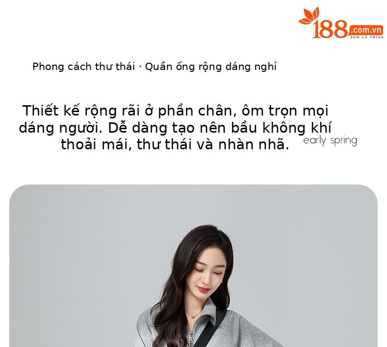 Quần jean ống rộng cạp cao Xingge dáng suông dài chạm đất — màu đen chi tiết 1