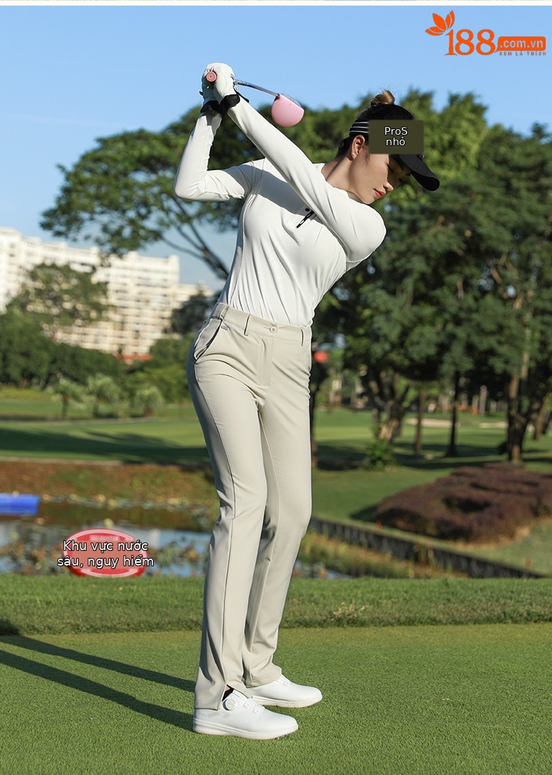Áo polo nữ dài tay chơi golf co giãn cao họa tiết tương phản — Áo sơ mi POLO màu xanh nước biển [họa tiết Walvag/màu tương phản/độ đàn hồi cao] YF740, Áo sơ mi POLO màu trắng [họa tiết Wallace/tương phản màu/đàn hồi cao] YF740, Áo sơ mi POLO màu cam [họa tiết Walvgue/tương phản/đàn hồi cao] YF740 chi tiết 4