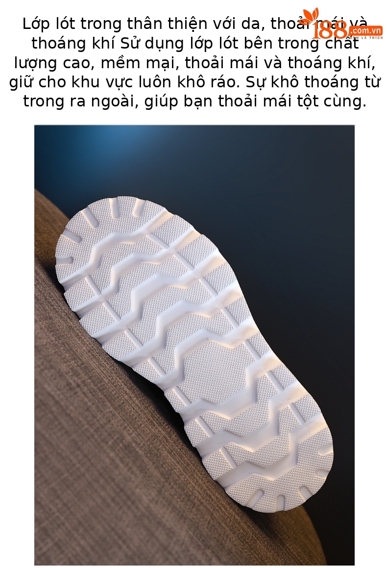 Giày sneaker nữ đế dày độn cao bên trong, phong cách thời trang dáng nhỏ — Màu vàng sâm panh chi tiết 9