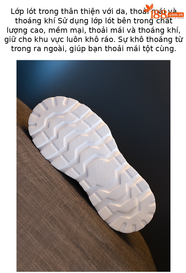 Giày sneaker nữ đế dày độn cao bên trong, phối đá rhinestone trắng thời trang — bạc trắng chi tiết 9