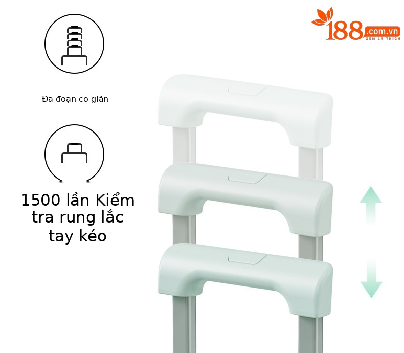 Vali nhựa PC 20 inch cho trẻ em và người lớn, hành lý xách tay tiện lợi — Hành lý lên máy bay 20 inch PLUS phiên bản màu be chi tiết 12