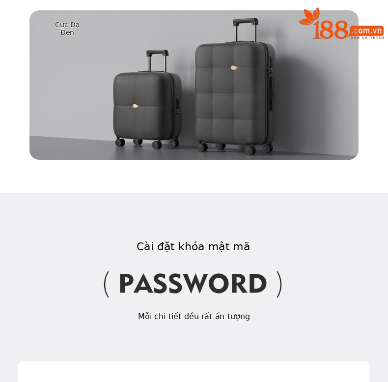 Vali nhựa PC 20 inch cho trẻ em và người lớn, hành lý xách tay tiện lợi — Hành lý lên máy bay 20 inch PLUS phiên bản màu be chi tiết 30